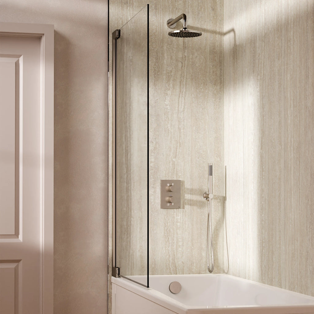 Crosswater Crossbox 3 Outlet Shower Set 9 with Pencil Handset and Bath Filler