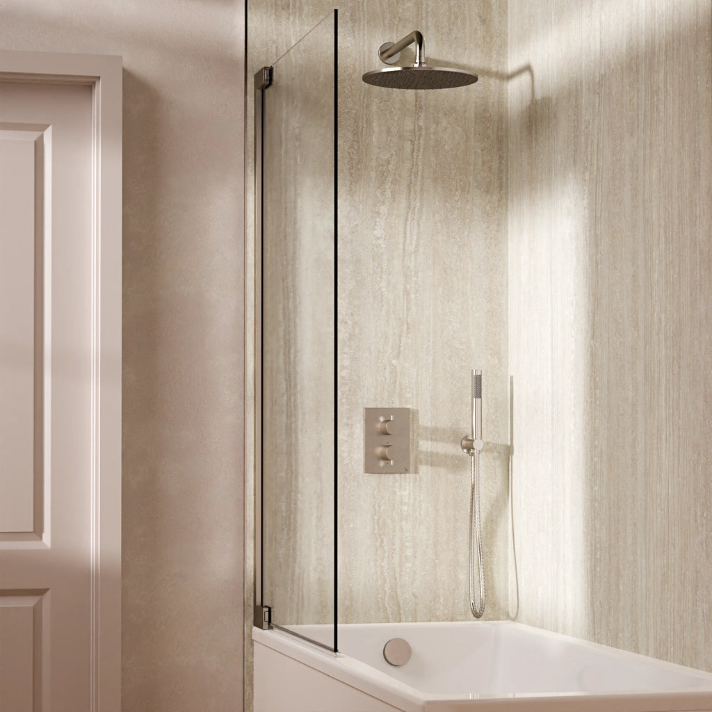 Crosswater Crossbox 3 Outlet Shower Set 9 with Pencil Handset and Bath Filler