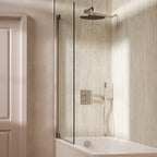 Crosswater Crossbox 3 Outlet Shower Set 9 with Pencil Handset and Bath Filler
