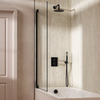Crosswater Crossbox 3 Outlet Shower Set 9 with Pencil Handset and Bath Filler