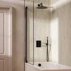 Crosswater Crossbox 3 Outlet Shower Set 9 with Pencil Handset and Bath Filler