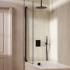 Crosswater Crossbox 3 Outlet Shower Set 9 with Pencil Handset and Bath Filler