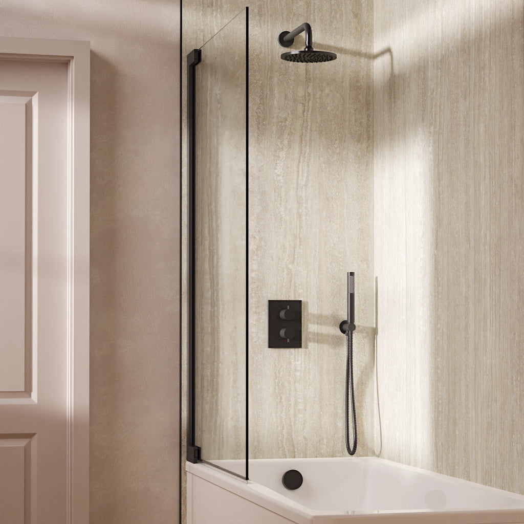 Crosswater Crossbox 3 Outlet Shower Set 9 with Pencil Handset and Bath Filler