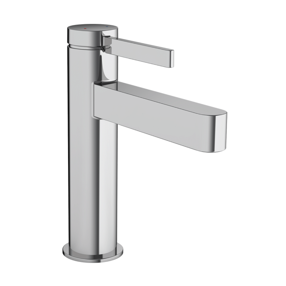 Hansgrohe Finoris Single lever basin mixer 110 with push-open waste set