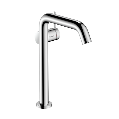 Hansgrohe Tecturis S Single lever basin mixer 240 Fine CoolStart for washbowls with push-open waste set