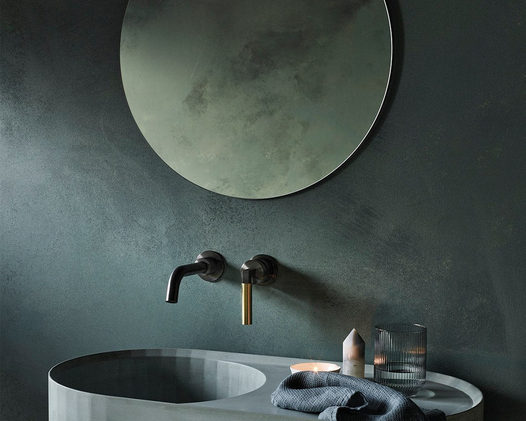 Coalbrook Zurich basin mixer with ceramic handle