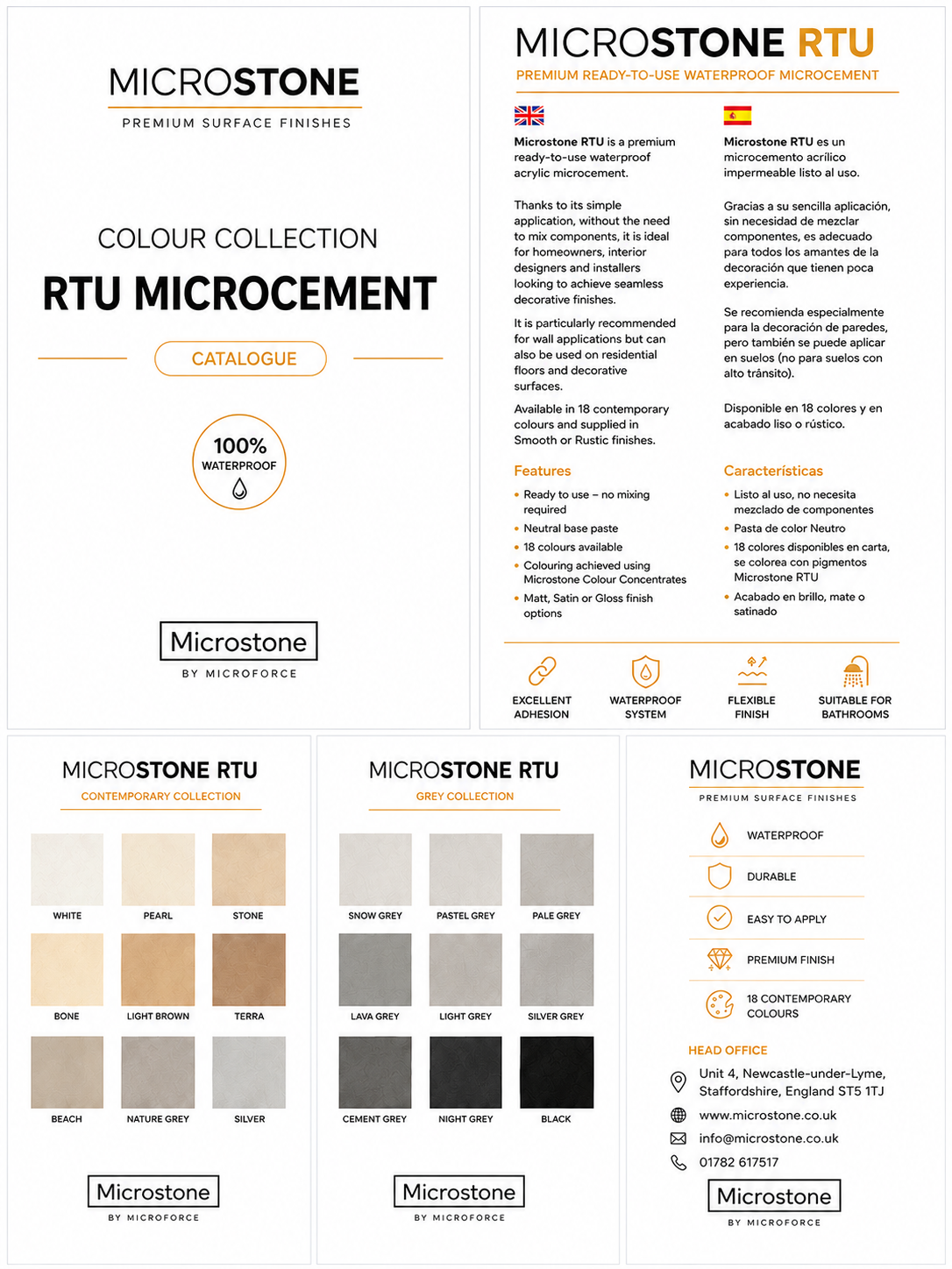 Microstone RTU Microcement