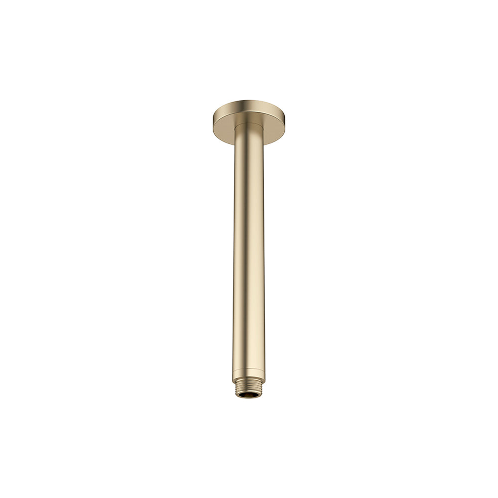 Crosswater Ceiling Shower Arm 200mm | Brushed Brass