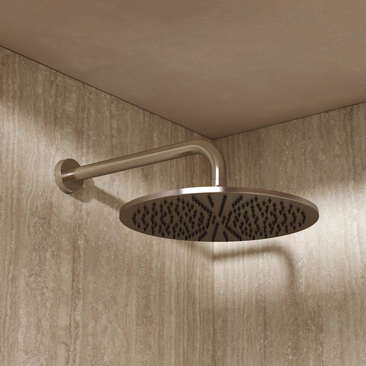 Crosswater MPRO 300mm shower head - Brushed Nickel