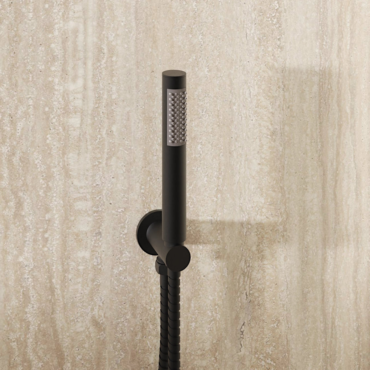 Crosswater MPRO sliding rail shower kit - Matt Black