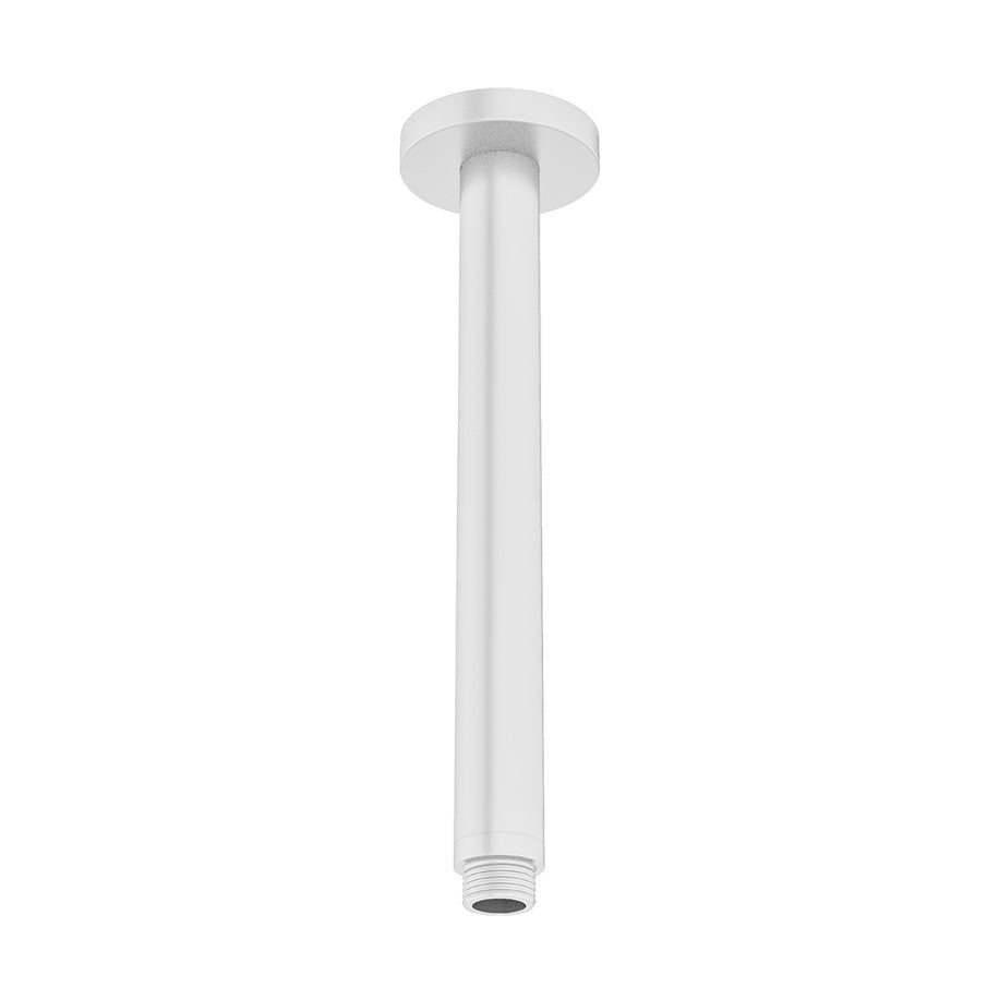 Crosswater MPRO Ceiling Shower Arm 200mm | Matt White