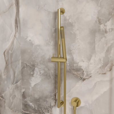 Stainless Brushed Brass Effect