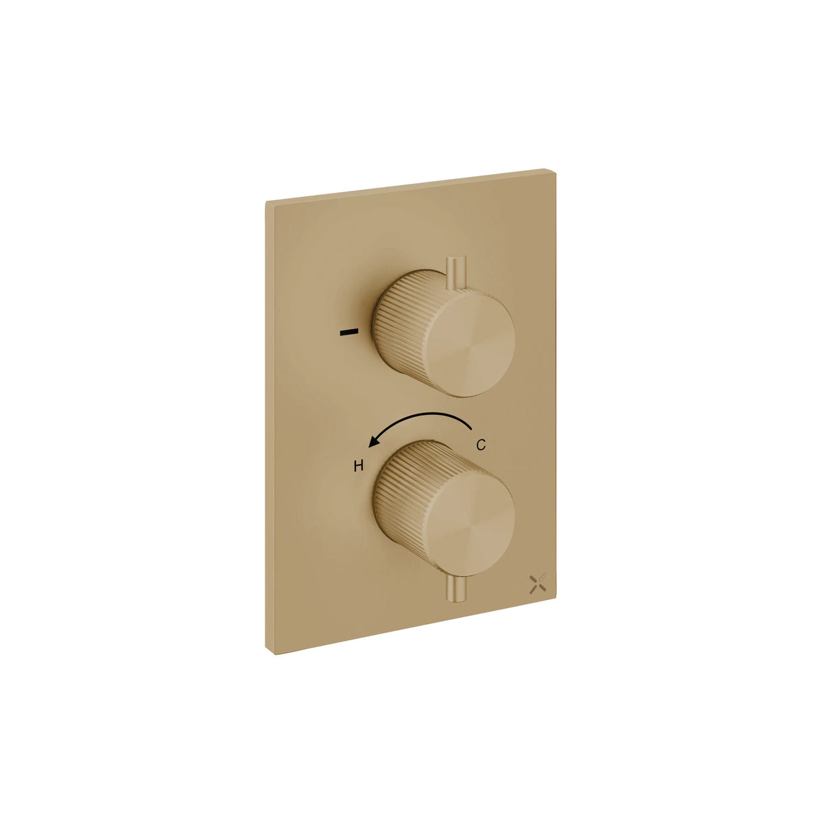Crosswater TSCB1000RSF Stainless Brushed Brass Effect