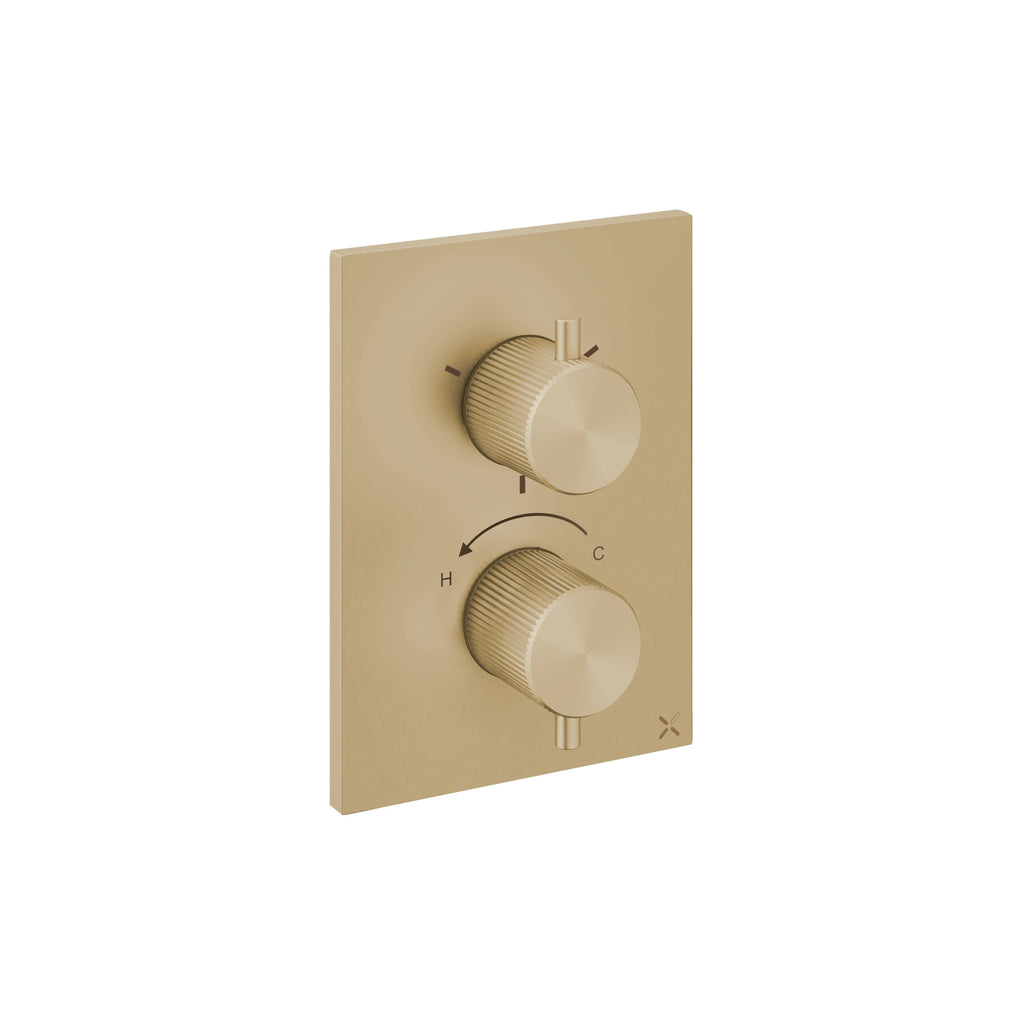 Crosswater TSCB2500RSF Stainless Brushed Brass Effect