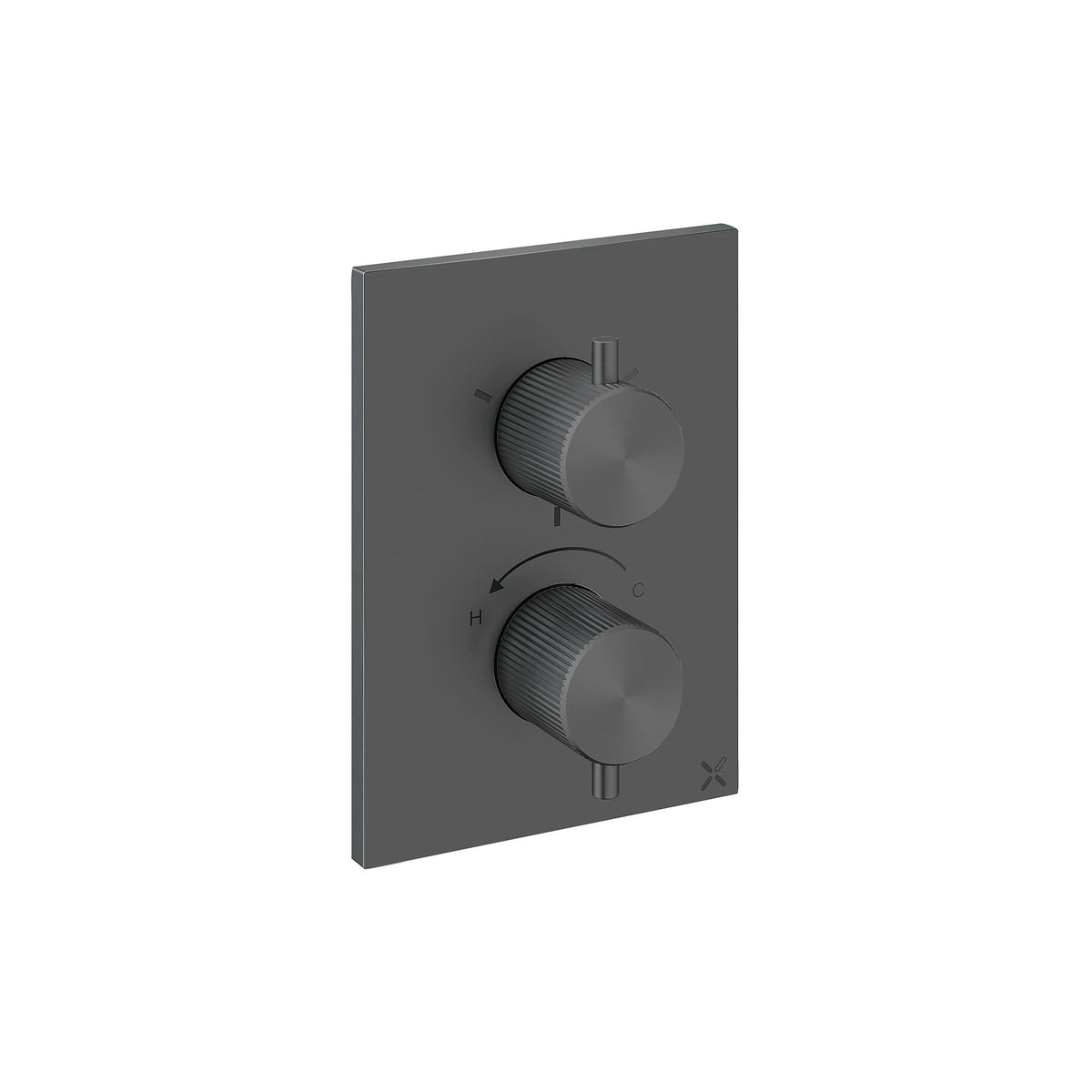 Crosswater TSCB2500RST Stainless Slate