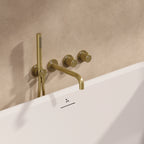 Crosswater TSMOD440RF Stainless Brushed Brass Effect