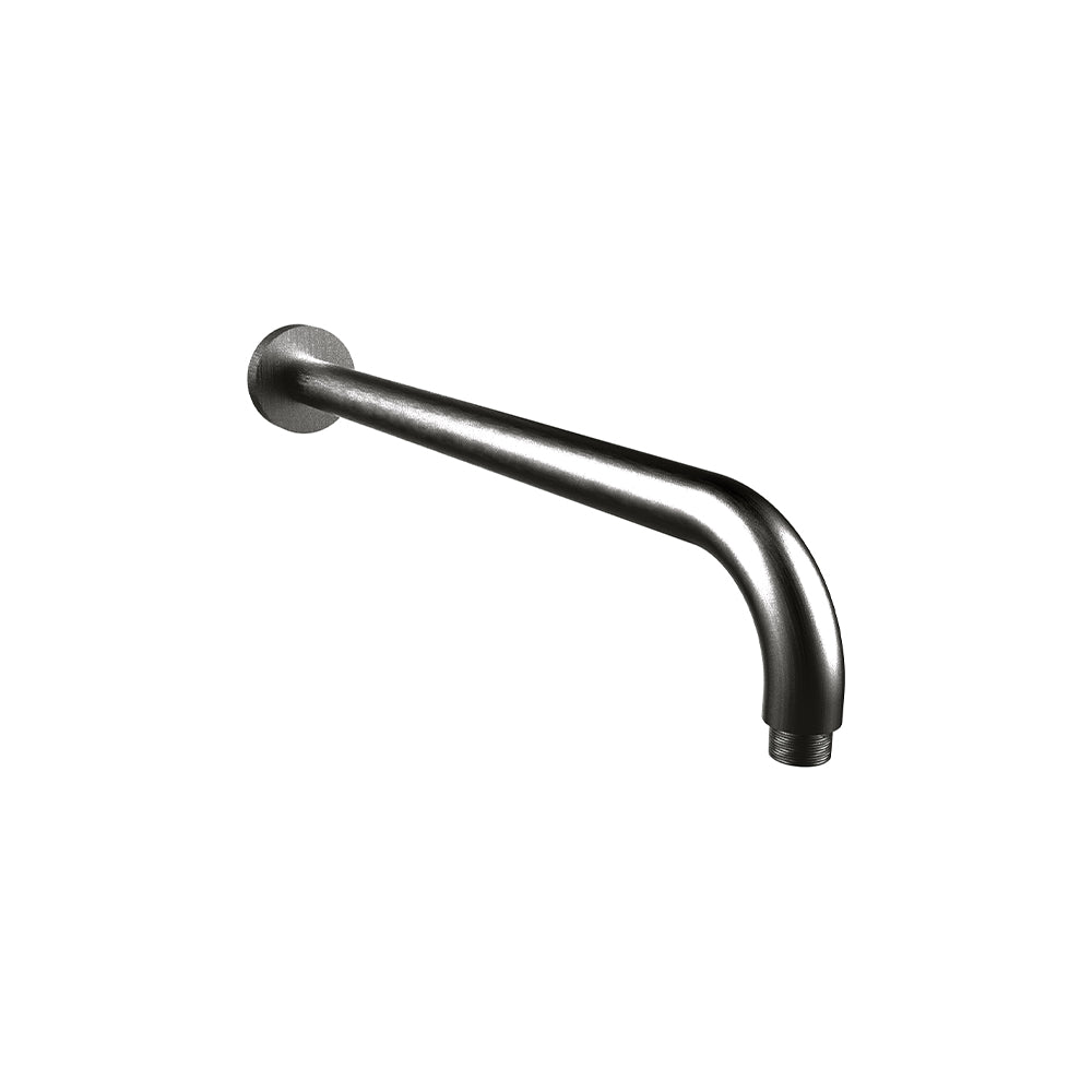 Crosswater Union wall shower arm Brushed Black Chrome