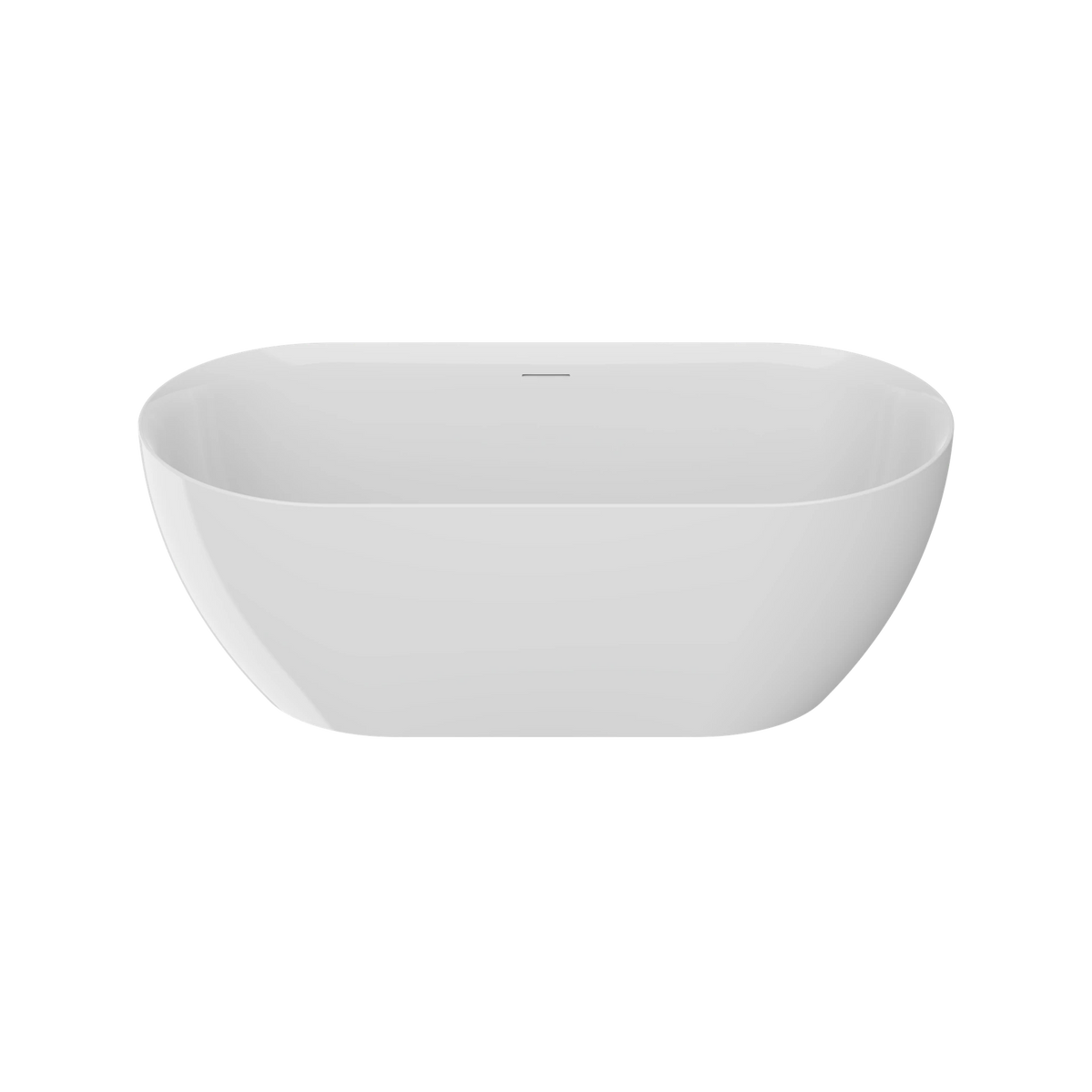 Crosswater Formoso freestanding bath in gloss white, grande 1690 x 800 mm