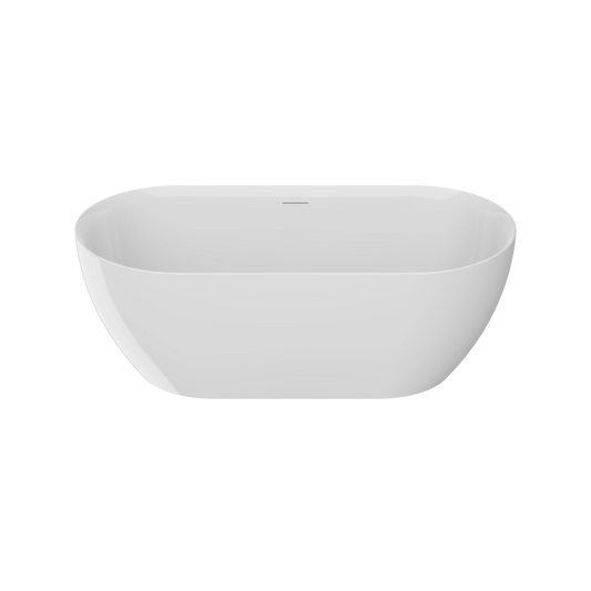 Crosswater Formoso freestanding bath in gloss white, grande 1690 x 800 mm