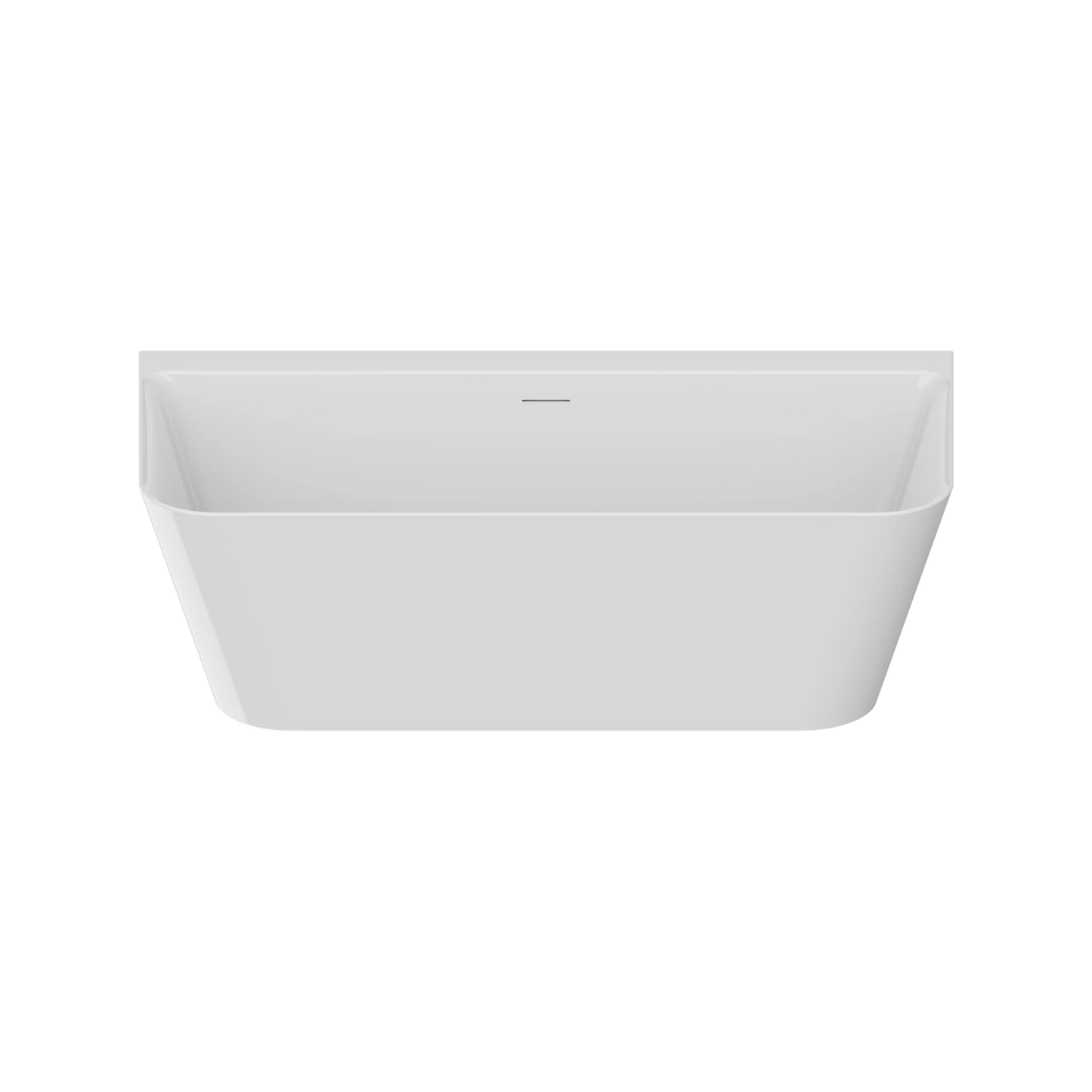Crosswater Patinato freestanding bath in gloss white, grande 1690 x 800 mm