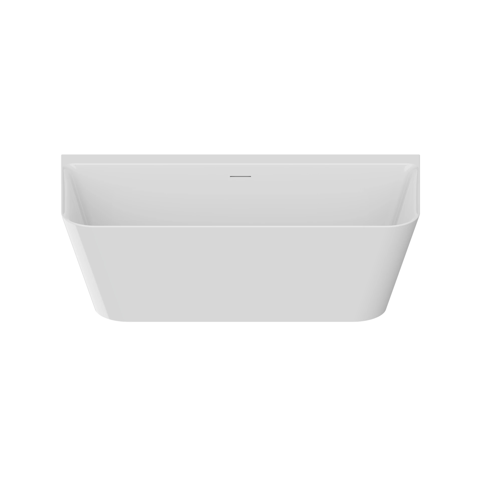 Crosswater Patinato freestanding bath in gloss white, grande 1690 x 800 mm