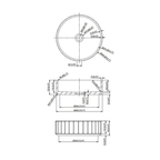 Whitebirk Sink Company Chania Kréte Bathroom Basin Sink