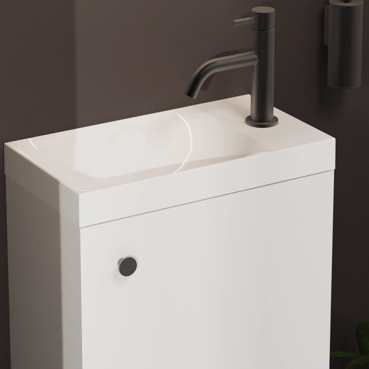 Crosswater Furniture Handle Modern in Matt Black