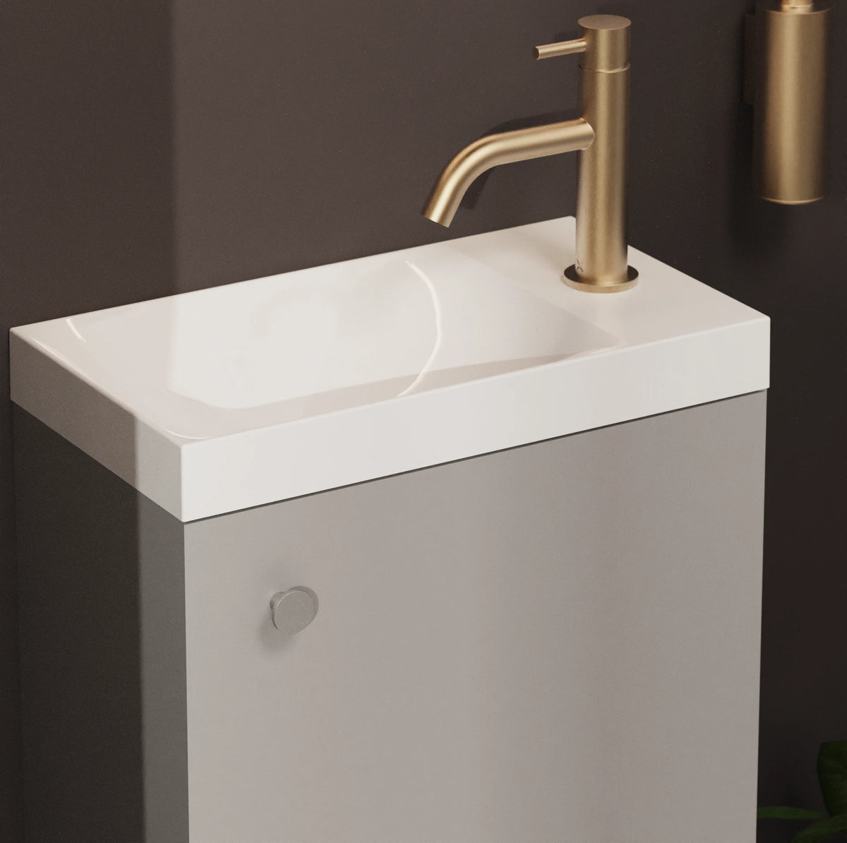 Crosswater Furniture Handle Modern in Storm Grey