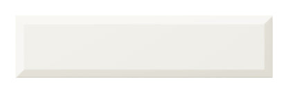 Fioranese Fio. Brick Artic White single tile on white