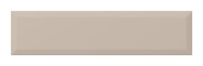 Fioranese Fio. Brick Greige Tale single tile on white