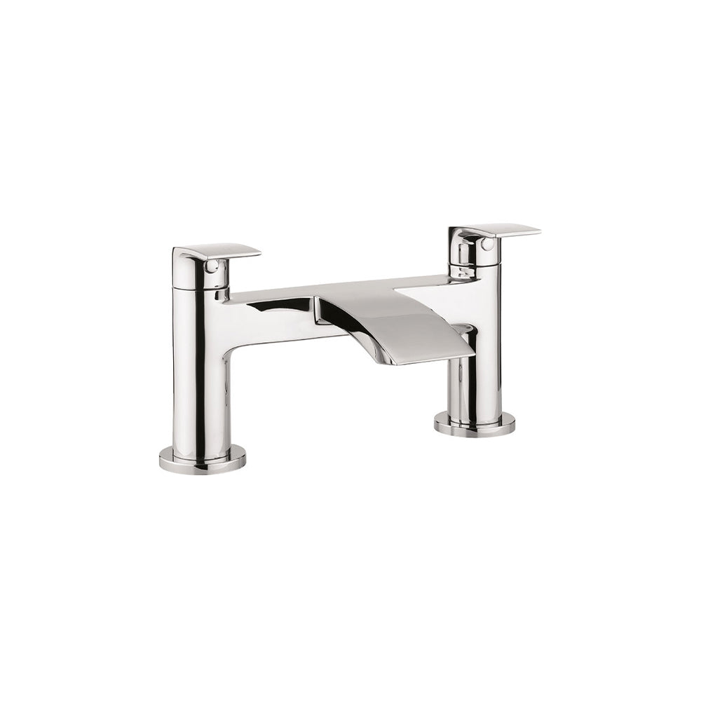 Crosswater Flow deck mounted bath filler chrome MBFW322D