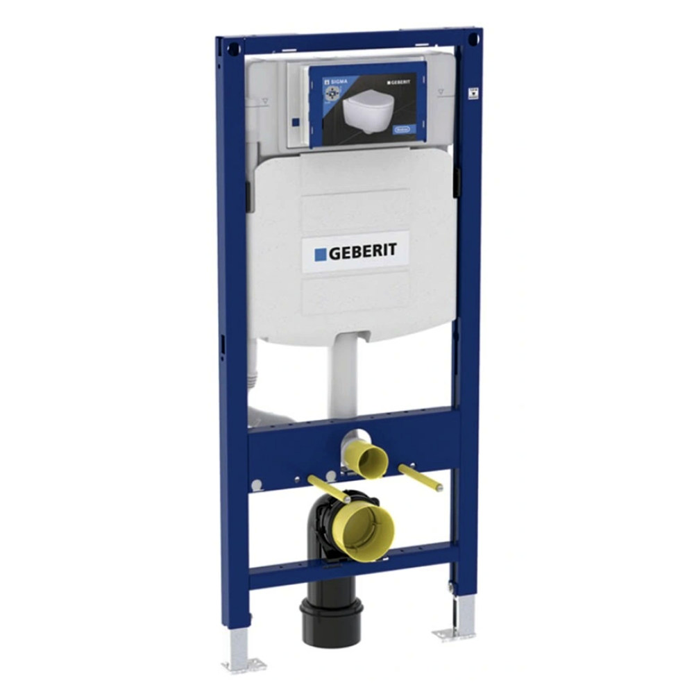 Geberit Duofix 1120mm Concealed Wall-Hung Frame & Sigma Cistern
