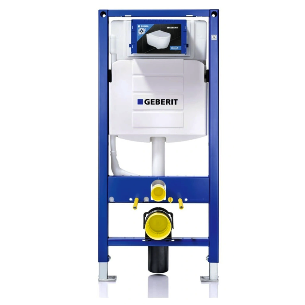 Geberit Duofix 1120mm Concealed Wall-Hung Frame & Sigma Cistern