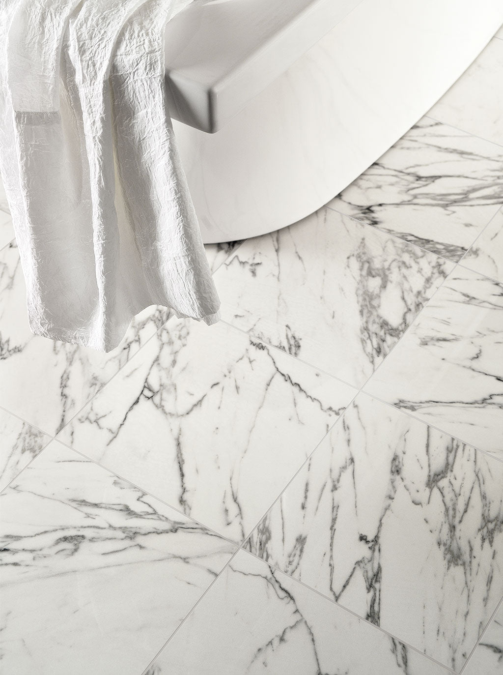 Fioranese Prestige Statuarietto Effect 30x30 polished lifestyle