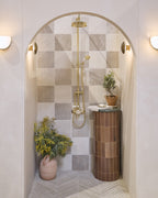 Ca’ Pietra Abbey Porcelain Square Ivory — official gallery image 9