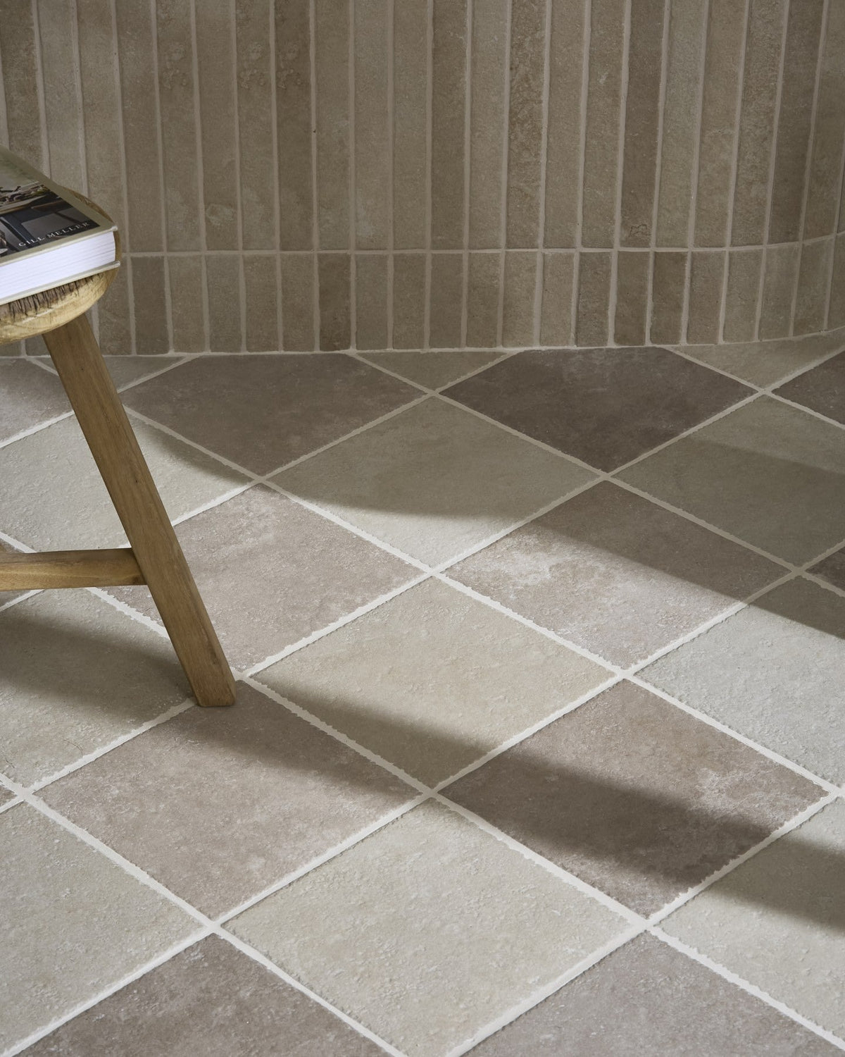 Ca’ Pietra Abbey Porcelain Square Ivory — official gallery image 6