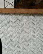 Ca’ Pietra Athens Carrara Marble Mosaic — official gallery image 4