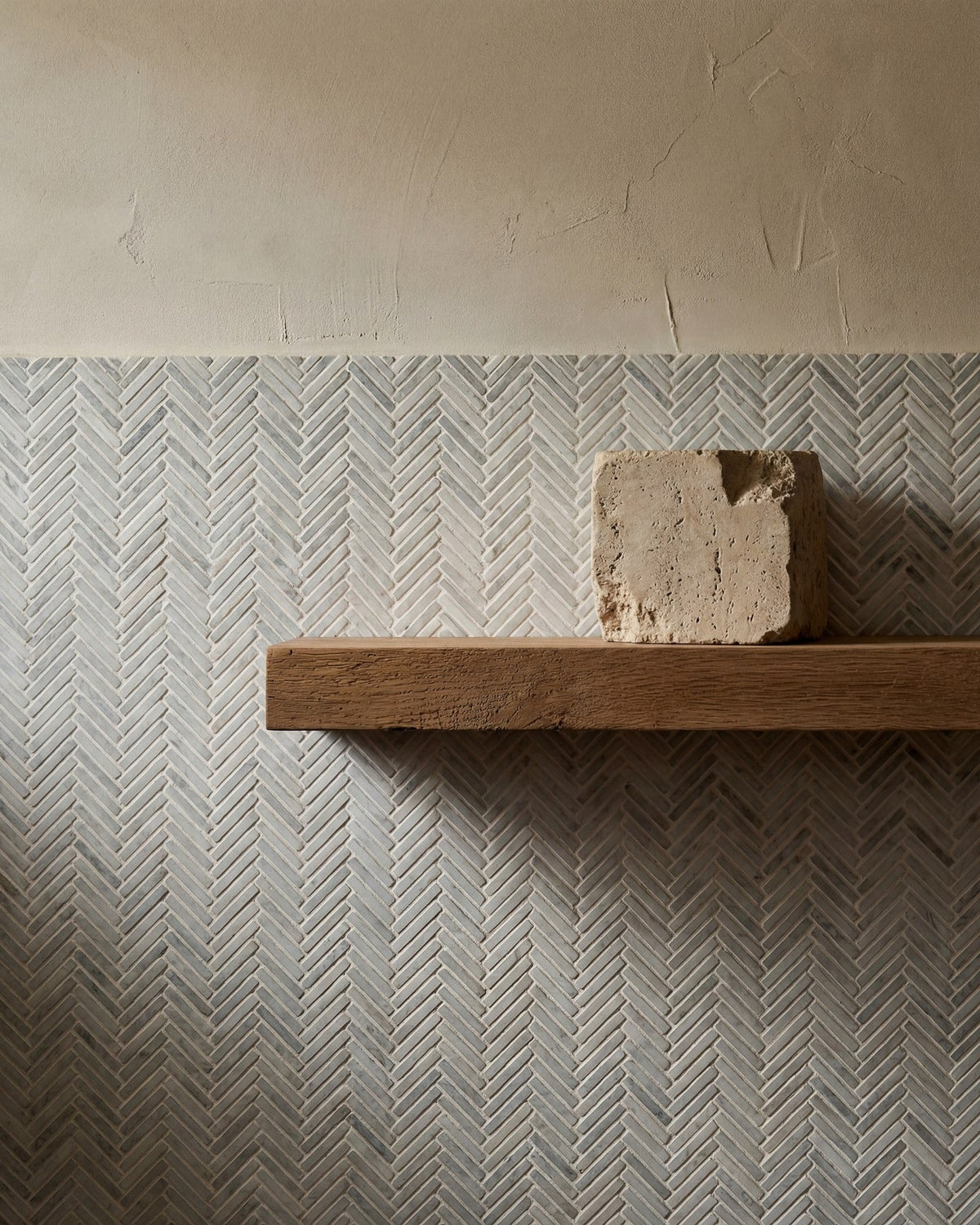 Ca’ Pietra Athens Carrara Marble Mosaic — official gallery image 5