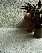 Ca’ Pietra Athens Mint Marble Mosaic — official gallery image 4