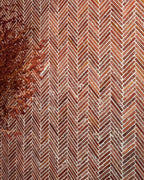 Ca’ Pietra Athens Rosso Travertine Mosaic — official gallery image 4