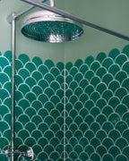 Ca’ Pietra Atlantis Porcelain Mosaic Emerald — official gallery image 1