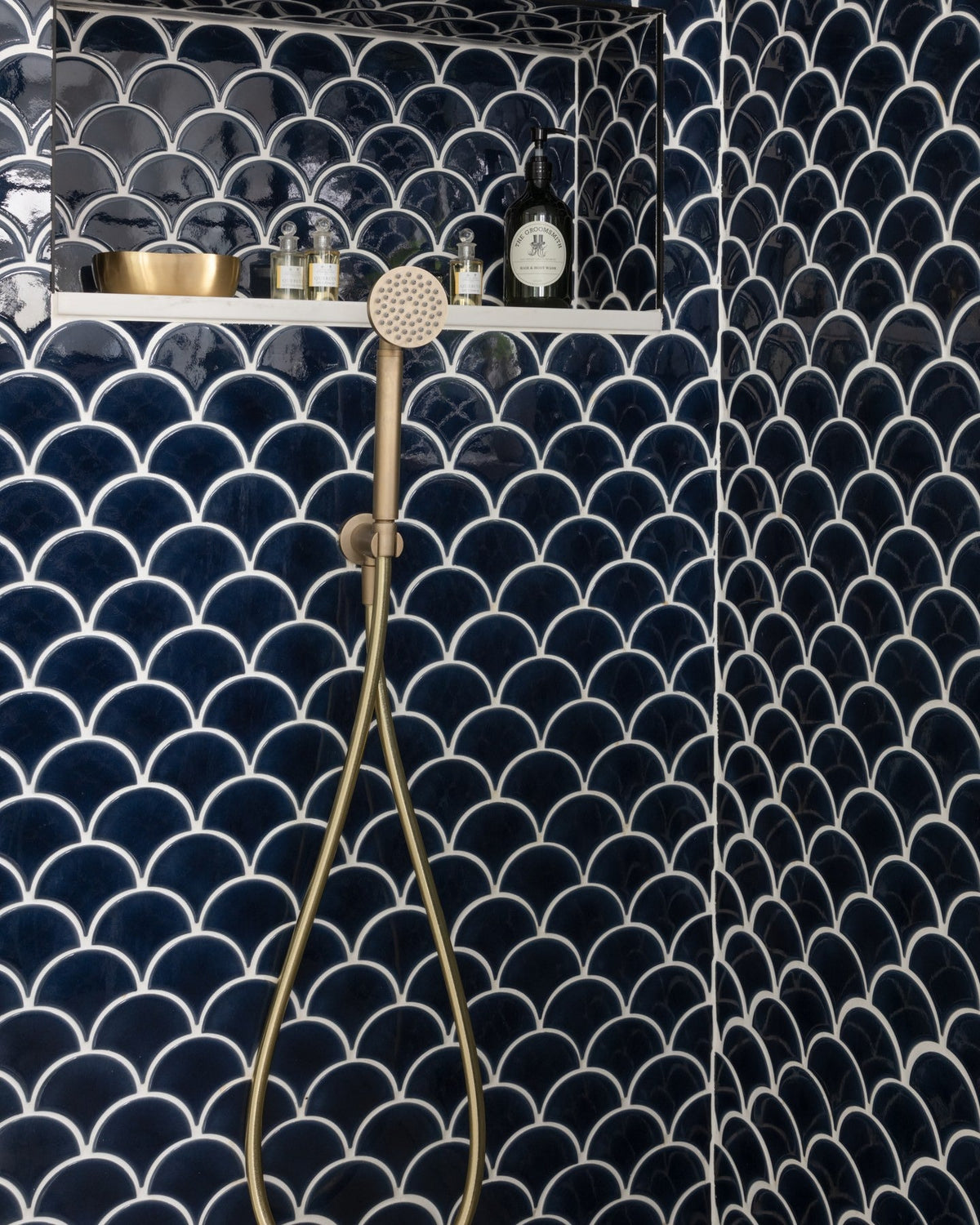 Ca’ Pietra Atlantis Porcelain Mosaic Navy — official gallery image 1