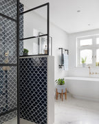 Ca’ Pietra Atlantis Porcelain Mosaic Navy — official gallery image 5