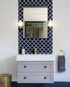Ca’ Pietra Atlantis Porcelain Mosaic Navy — official gallery image 3