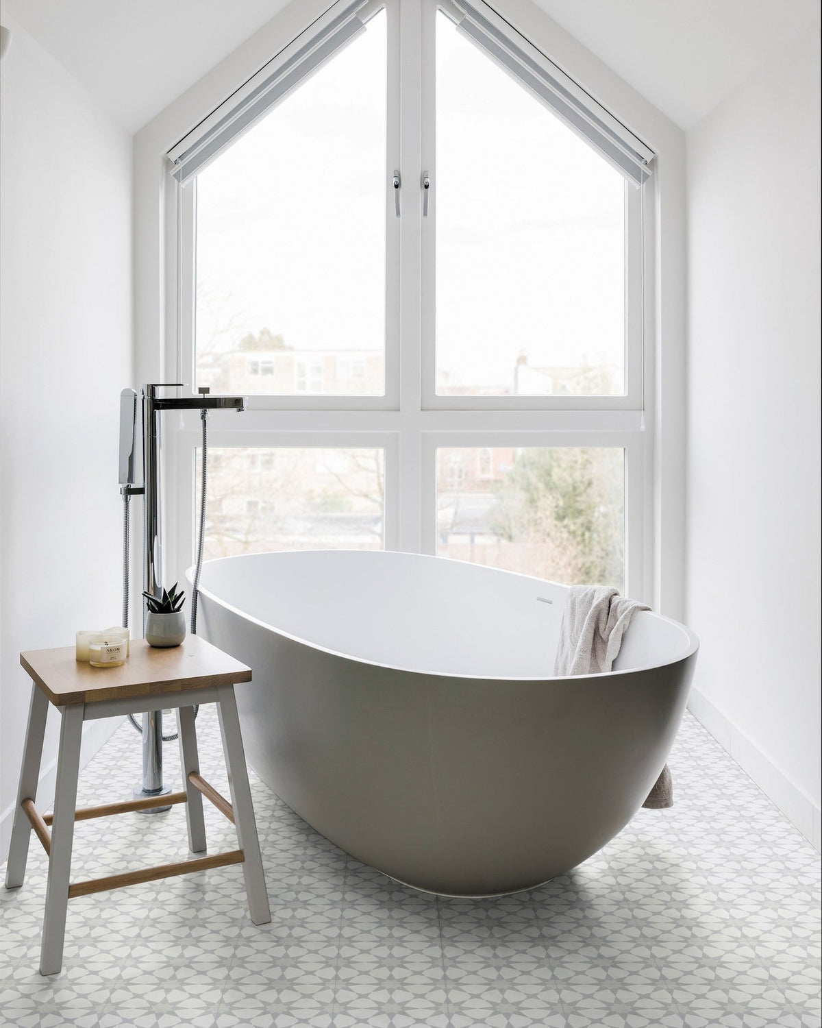 Ca’ Pietra Atlas Porcelain Soft Grey — official gallery image 1