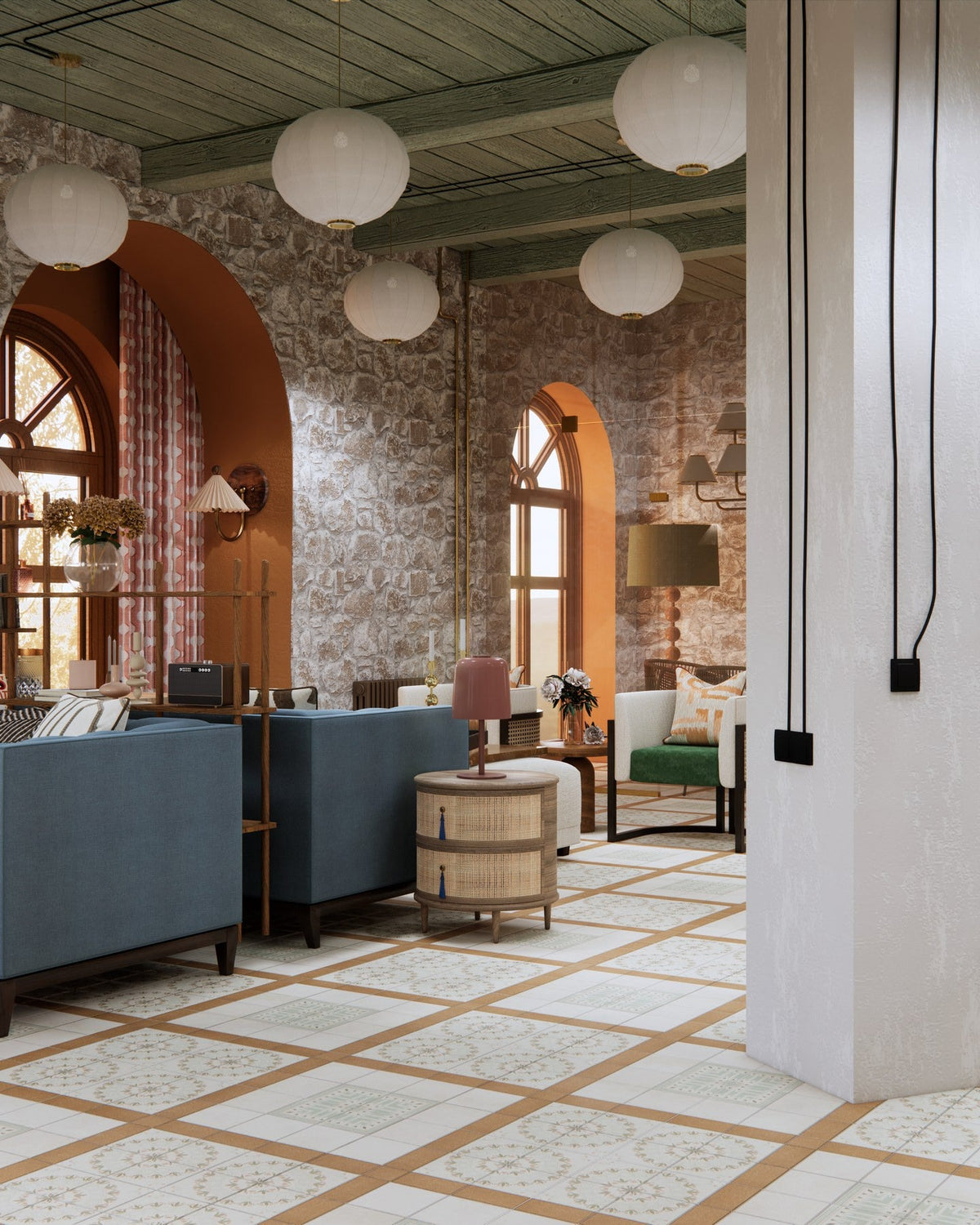 Ca’ Pietra Aventuras Palma Olive Porcelain — official gallery image 6
