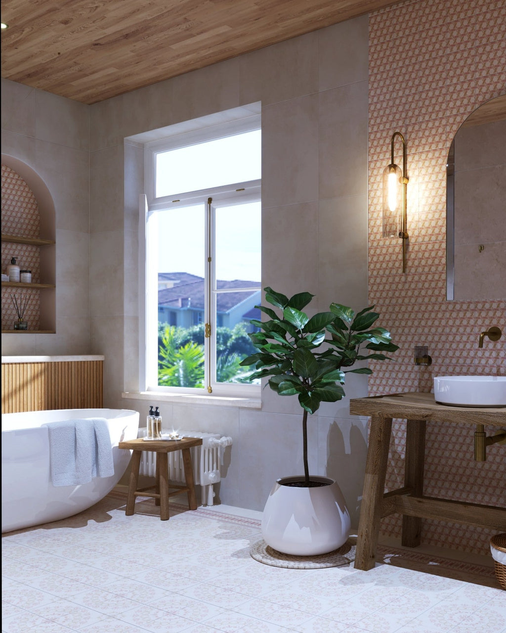 Ca’ Pietra Aventuras Palma Terracotta Porcelain — official gallery image 6