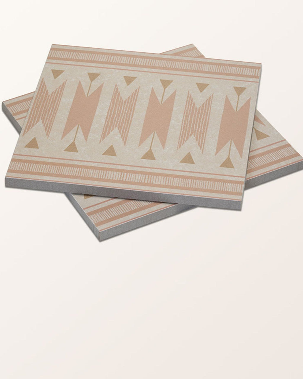 Ca’ Pietra Aventuras Ziggy Border Terracotta Porcelain — official gallery image 7