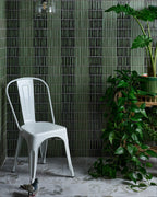 Ca’ Pietra Bamboo Lustre Porcelain Mosaic Avocado — official gallery image 5