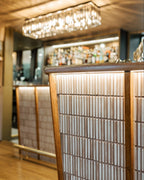 Ca’ Pietra Bamboo Lustre Porcelain Mosaic Cappuccino — official gallery image 4